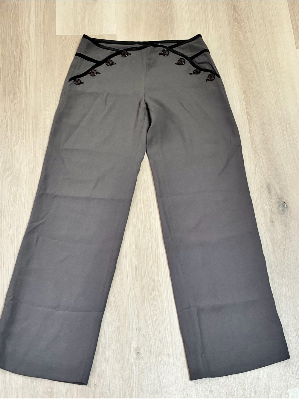 ALICE Temperley Light Gray Pants